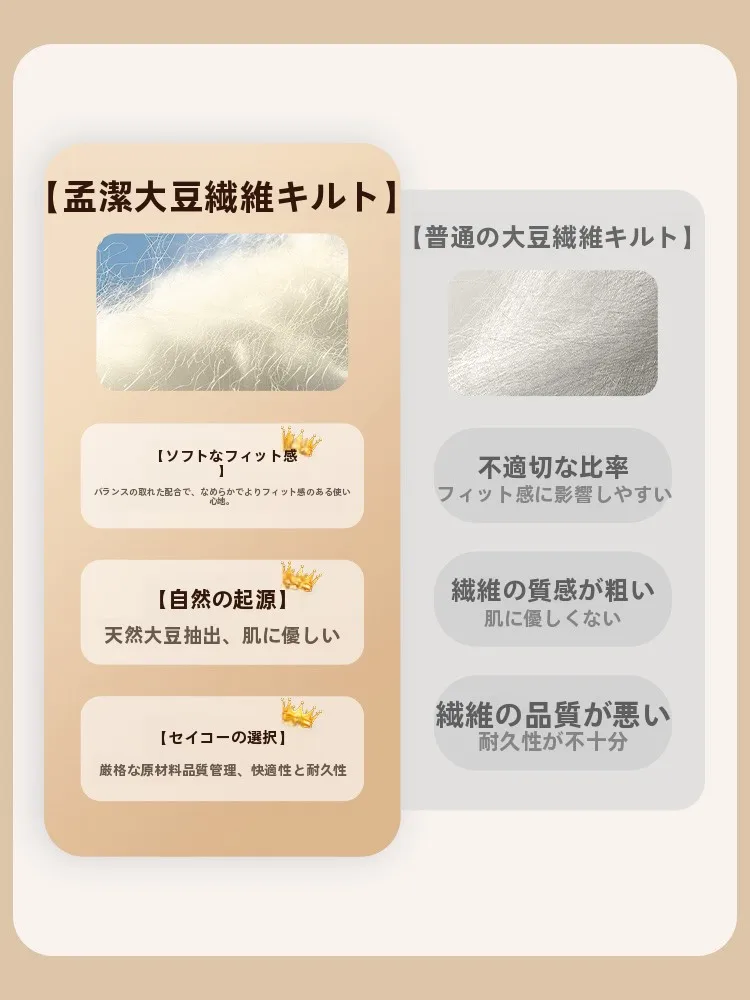 冬の掛け布団おすすめ：夢潔の大豆繊維厚手布団が実際の寒さにどう対応するか