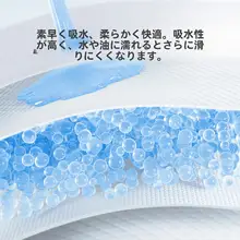 吸水性に優れたソフトシリカゲルマット【防滑・速乾・バスルーム用・トイレマット】