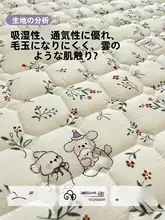 全包タイプのマットレスカバー【四季通用・極上の柔らかさ・シングル用】
