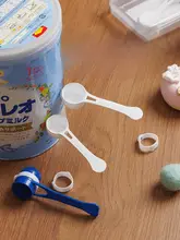 ベビー用マグネット付きミルクパウダースプーンホルダー【無毒・滑り止め・便利な磁気機能】