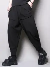 メンズ特殊立体カットパンツ【スリムテーパード・9分丈・カジュアルデザイン】