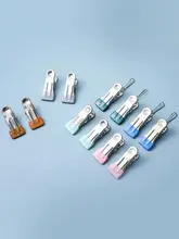 無痕ステンレス製衣類用クリップ【防風・家用・単品】