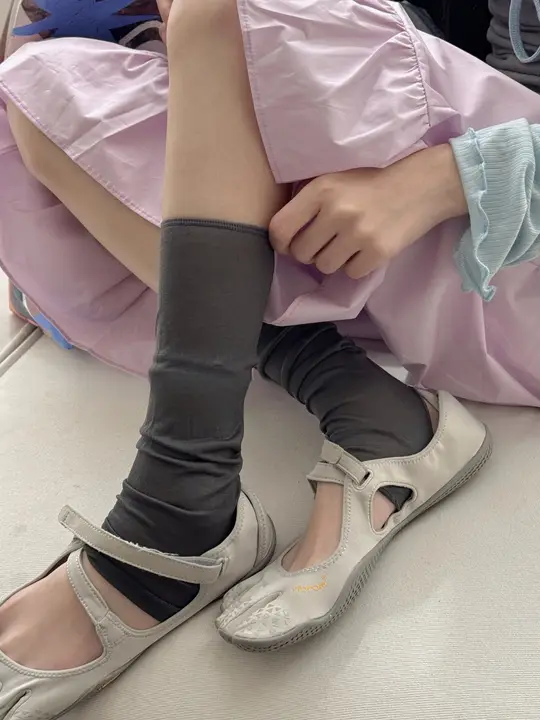 夏用 薄手の靴下【女性用・シンプルデザイン・感・足首丈】