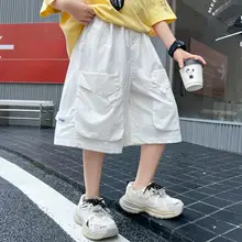 男の子用 夏用 薄手クール五分丈ショートパンツ【速乾・カジュアル】