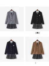 秋冬用 学院風ジャケット【小柄向け・日系デザイン・ダブルブレスト】（セットアップ対応）