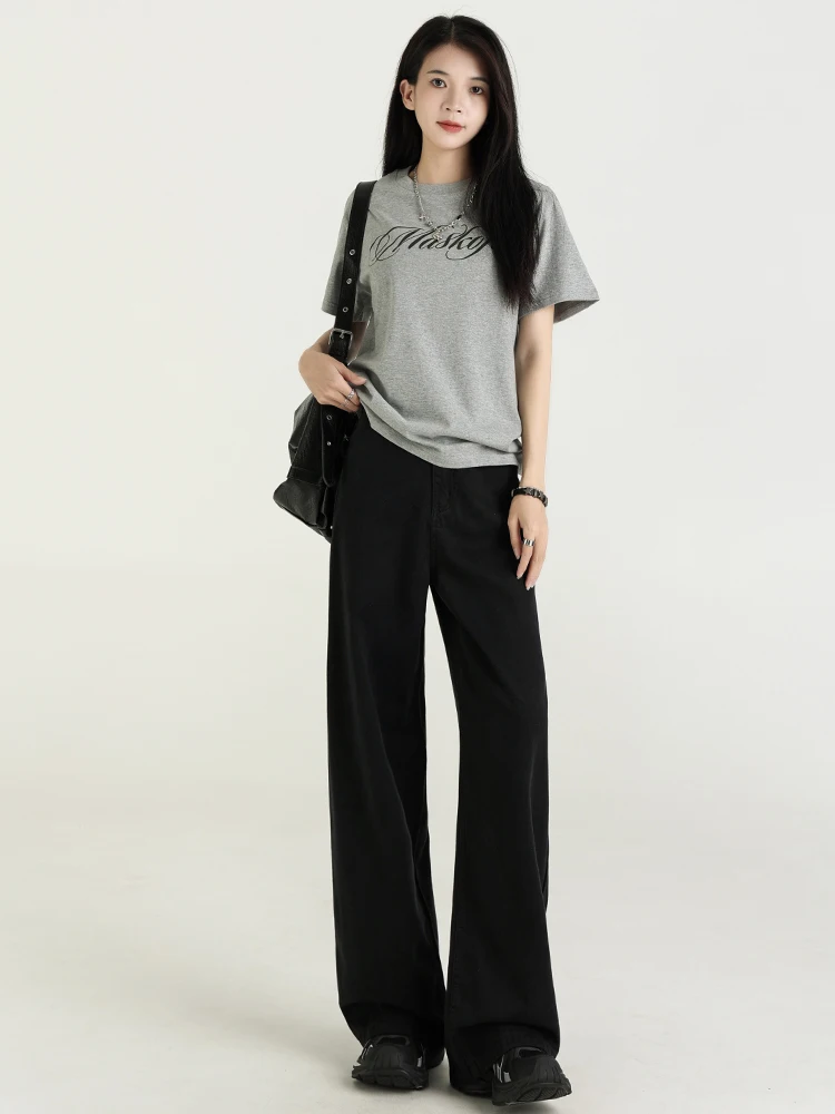 黒 デニム ワイド パンツ：ハイウエスト・涼感素材の夏用レディースパンツの実用性と選定基準