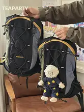 男女兼用 軽量アウトドアバックパック【ハイキング・トラベル・学生用・潮流デザイン】