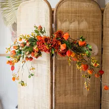 デザイナーの花束スタイルのアートフラワー【リビングルーム装飾・テーブル用】