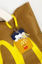 M記 小熊デザインのPU製カードケース【バス・地下鉄・銀行用・証明書収納】