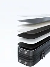 ロッドケース 釣り人向け 硬いシェル 大容量 軽量 多機能 傘タイプ