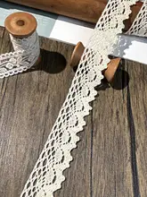 繊細な片側無弾性細線コットンレース【全棉・ハンドメイド・DIY用布装飾】
