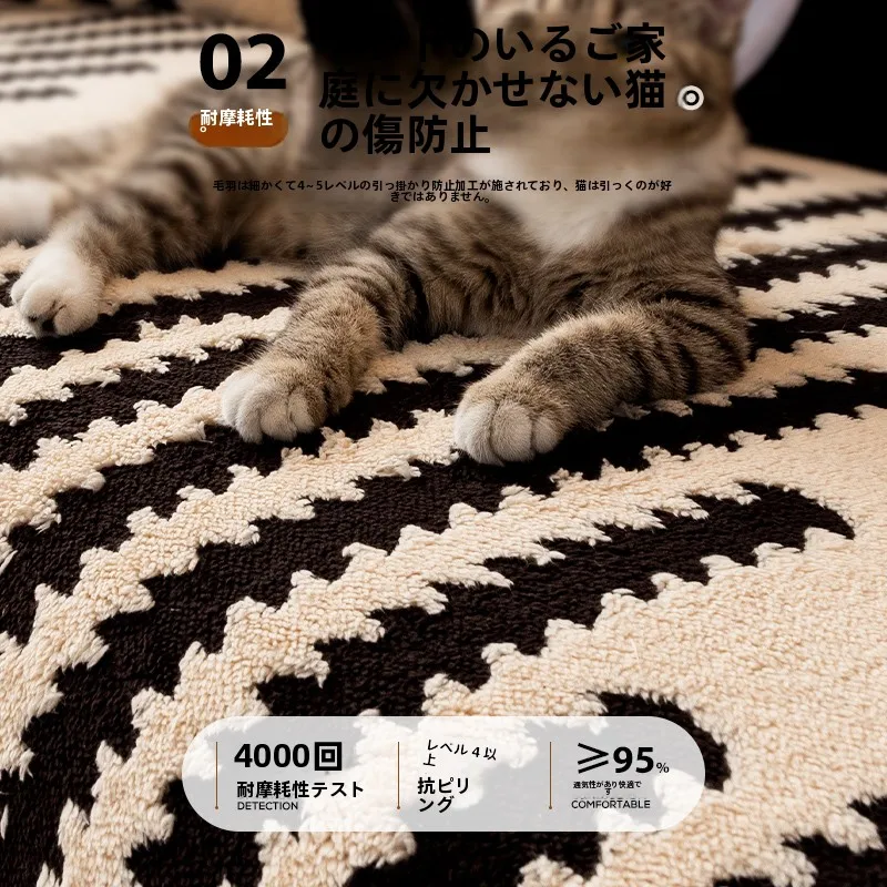 オットマン ソファの座り心地と暖かさを実現する皮製フリースソファ