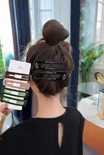 大きめ後頭部用ヘアクリップ【黒・大人女性向け・乱れ髪整理用】