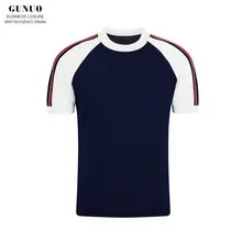 感溢れる透湿性ニットTシャツ【ショルダー切替・フィット感・半袖・おしゃれなカラー】