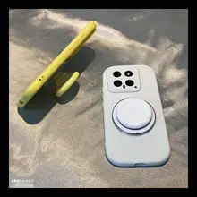 スマホケース Realme用 シリコン 耐衝撃 エアクッション フルカバー マグネットスタンド 無地 シンプル 「Realme」