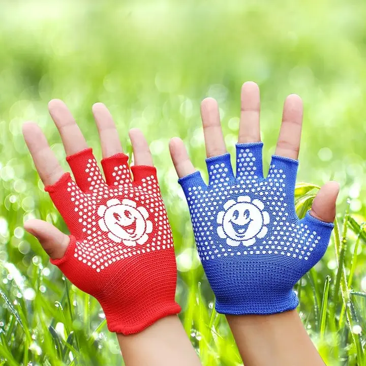 夏用 子供用 半指手袋【クライミング・滑り止め・演技用】