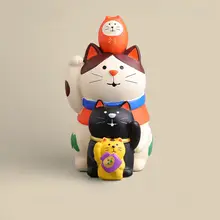 新年の招財猫 大型デスクトップ装飾【可愛らしいデザイン・ギフト用】