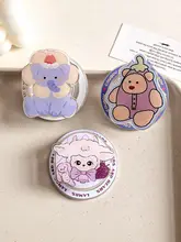 かわいい動物デザインの磁気吸着スマホスタンド【折りたたみ式・デスク用・伸縮可能】