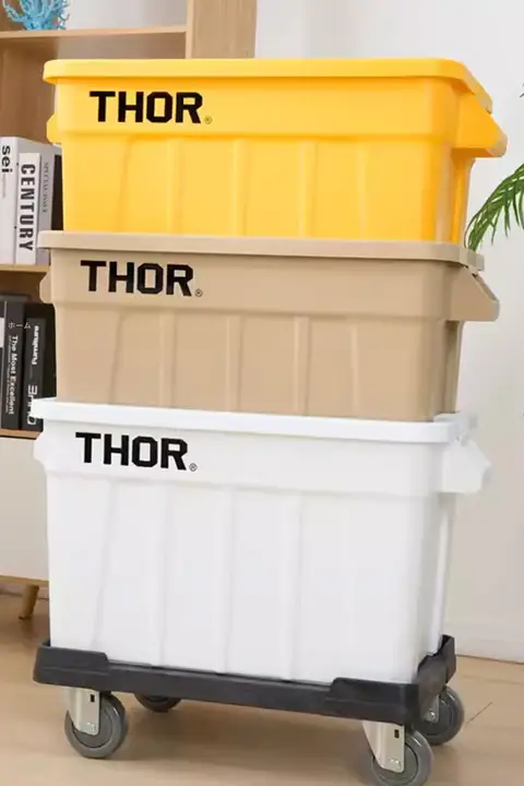 THOR ストレージボックス【蓋付き・アウトドア収納・車載用】