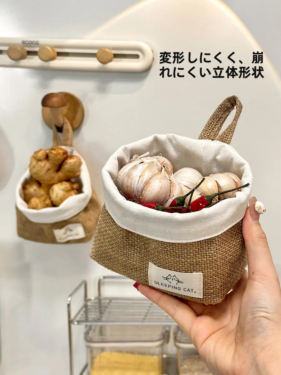 キッチン用収納バスケット：壁掛けタイプのニンニク・生姜収納が実際の使い勝手をどう支えるか