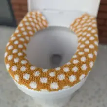 極上の柔らかさのドット柄トイレシート【片面ボタン式・O型・U型・小型対応】
