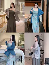 夏用新作ロングカーディガン【スタイリッシュデザイン・大きいサイズ・UVカット・軽量】（セットアップ対応）