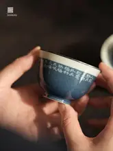 景德鎮手描きの茶器セット【ギフトボックス付き・家庭用】（セットアップ対応）