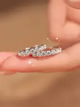 高級感のあるモザンビークダイヤモンドリング【シルバー・18Kゴールドメッキ・重ね着け対応】