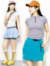 速乾性と抗菌性に優れた女性用トレーニングTシャツ【短袖・透湿・フィットデザイン】