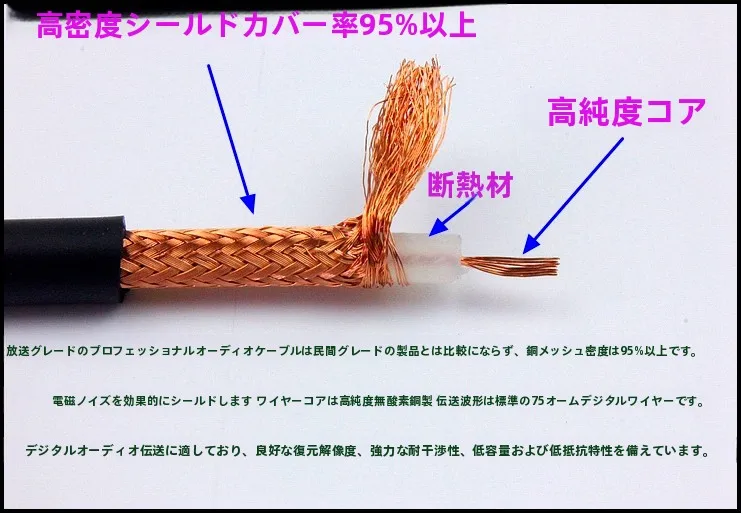 同軸ケーブルを選ぶときに迷う？高音質のデジタル信号用ケーブルが本当の差を生む理由