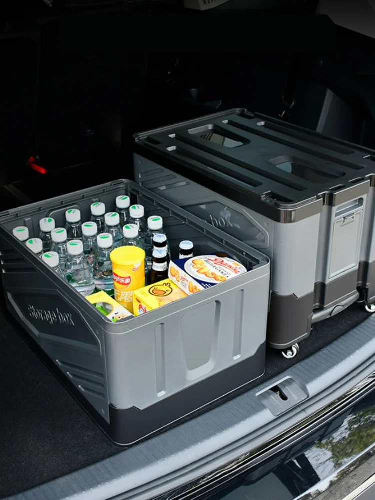 キャンパーバン50L：車載可能・キャスター付きの収納ボックスの実用性と使い方