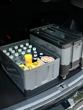 アウトドア用折りたたみ収納ボックス【車載可能・キャスター付き・キャンプ・ピクニック用】