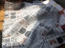 全棉製 カートゥーンデザイン ハンドタオル【吸水性・家用・ロングタイプ 33×90cm】