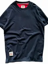 アメリカンスタイル ビンテージ加工 ラウンドネック Tシャツ【220g・夏用・ゆったりサイズ】