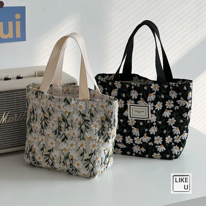 ハンド刺繍トートバッグ【韓国風・レトロ・肩掛けタイプ】の実用性と選び方