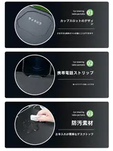 XGear 車載小型テーブル【ハンドル用・食事・ノートパソコンスタンド】