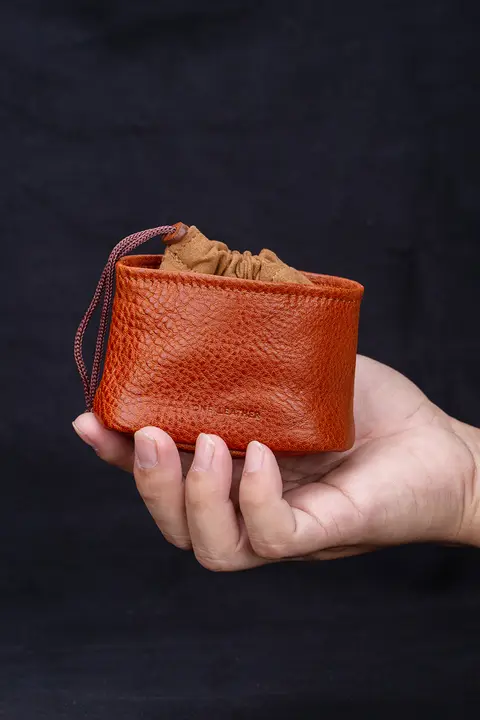 文玩核桃用収納ボックス【手軽な持ち運び・おしゃれなライオンヘッド保護ケース・整理袋】