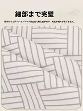 中式復古の間仕切りカーテン【装飾用・穴あけ不要】