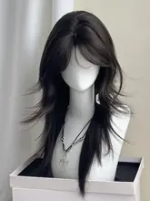 男女兼用 魚の頭型ウィッグ【高級仕上げ・センター分け・コスプレ用】