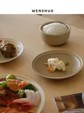 ご飯茶碗 スープボウル 家庭用 レストラン 陶器 丸み
