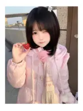 可愛いロリータ風フード付き冬用コート【柔らかな素材・デザイン性】