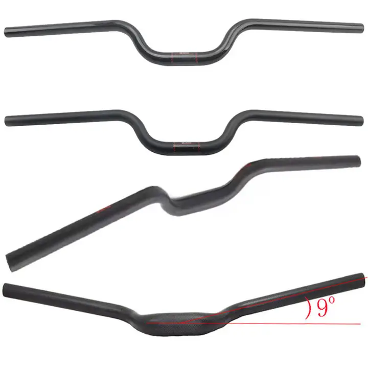 BMX折りたたみ自転車【全カーボン製・ハンドルバータイプ・クライミングハンドル】
