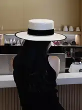 おしゃれなヴィンテージスタイルの草帽【夏の日差し対策・レディース・アウトドア用】