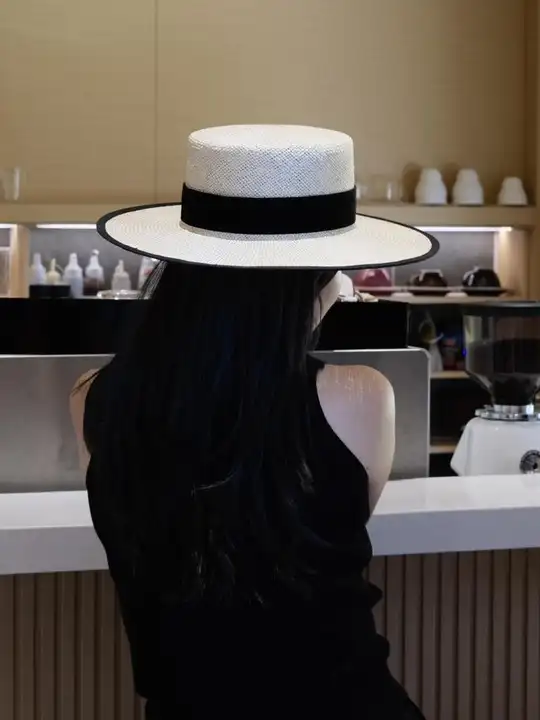 おしゃれなヴィンテージスタイルの草帽【夏の日差し対策・レディース・アウトドア用】