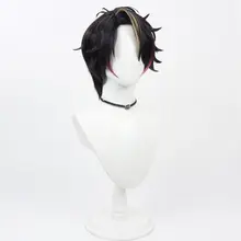 男性用ショートウィッグ【多色のハイライト・コスプレ用】