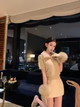 大きなリボン付きハイウエストショートパンツ【無地・フィット】