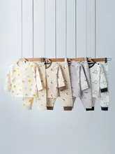 子供用 秋冬長袖インナーシャツ【男女兼用・ベビー用・ルームウェア】（セットアップ対応）