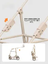 toodandan ペット用折りたたみキャリーカート【軽量・分離可能・犬猫用・外出用】