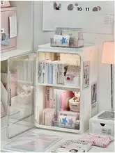 デスク用透明収納ボックス【文具・防塵・スタイリッシュデザイン】