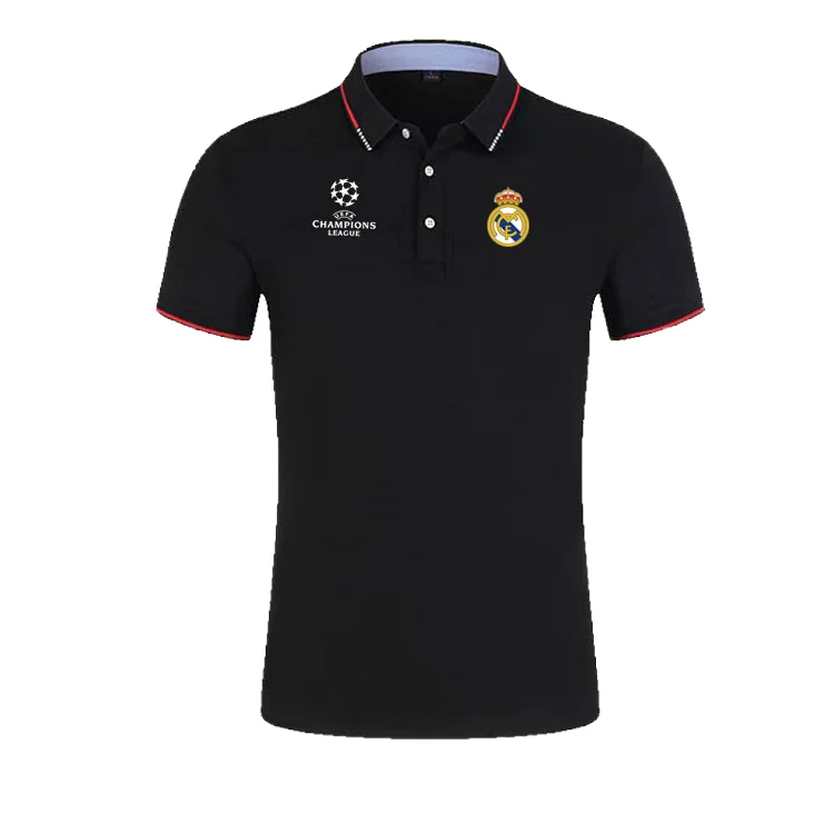 POLOシャツ【レアルマドリード・翻領・サッカーファン向け】